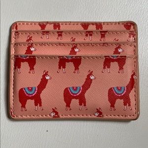 UO llama card wallet